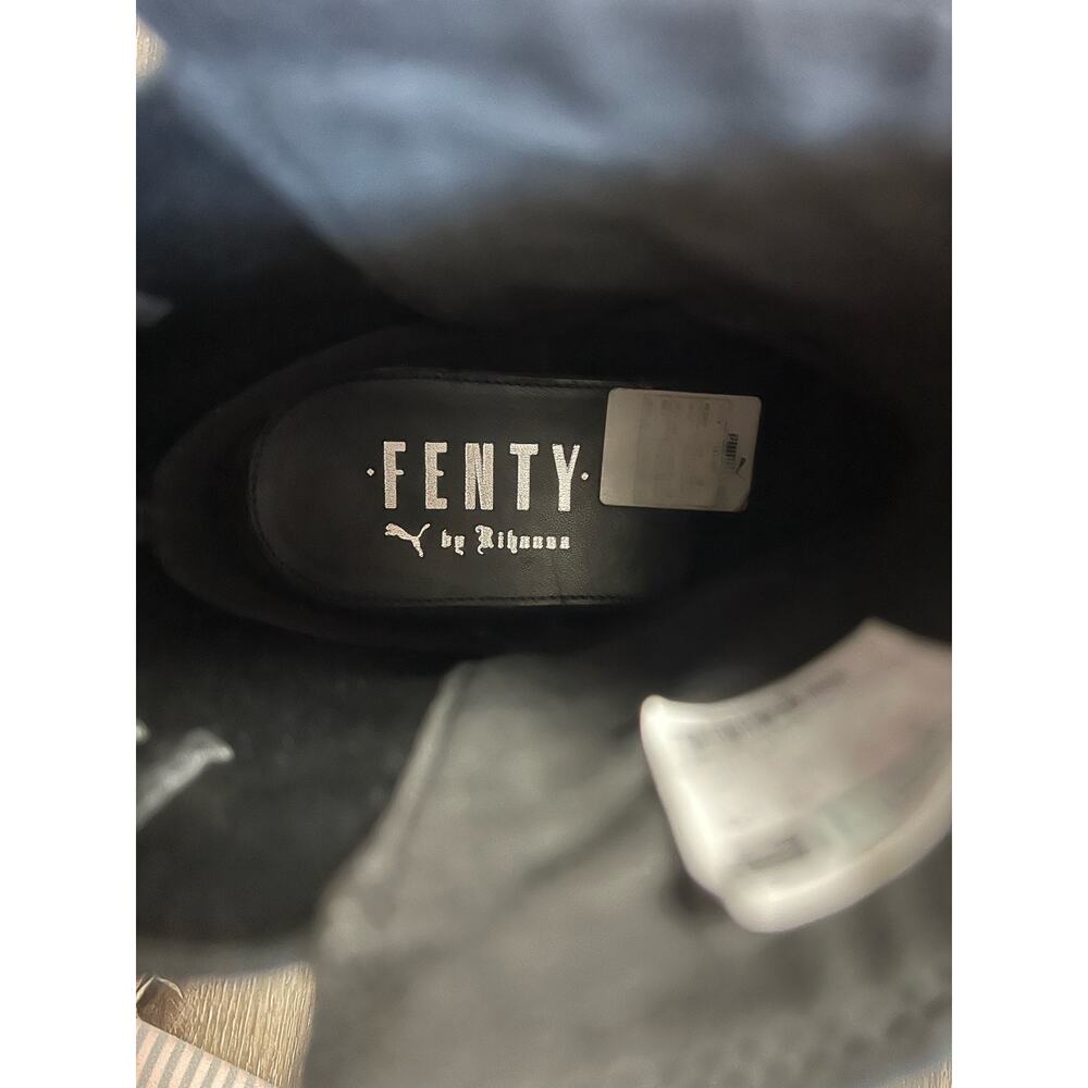 Fenty Puma by Rhianna -Black Platform Ankle Boots - Picture 8 of 9